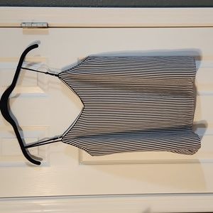 Banana republic size small striped spaghetti strap top